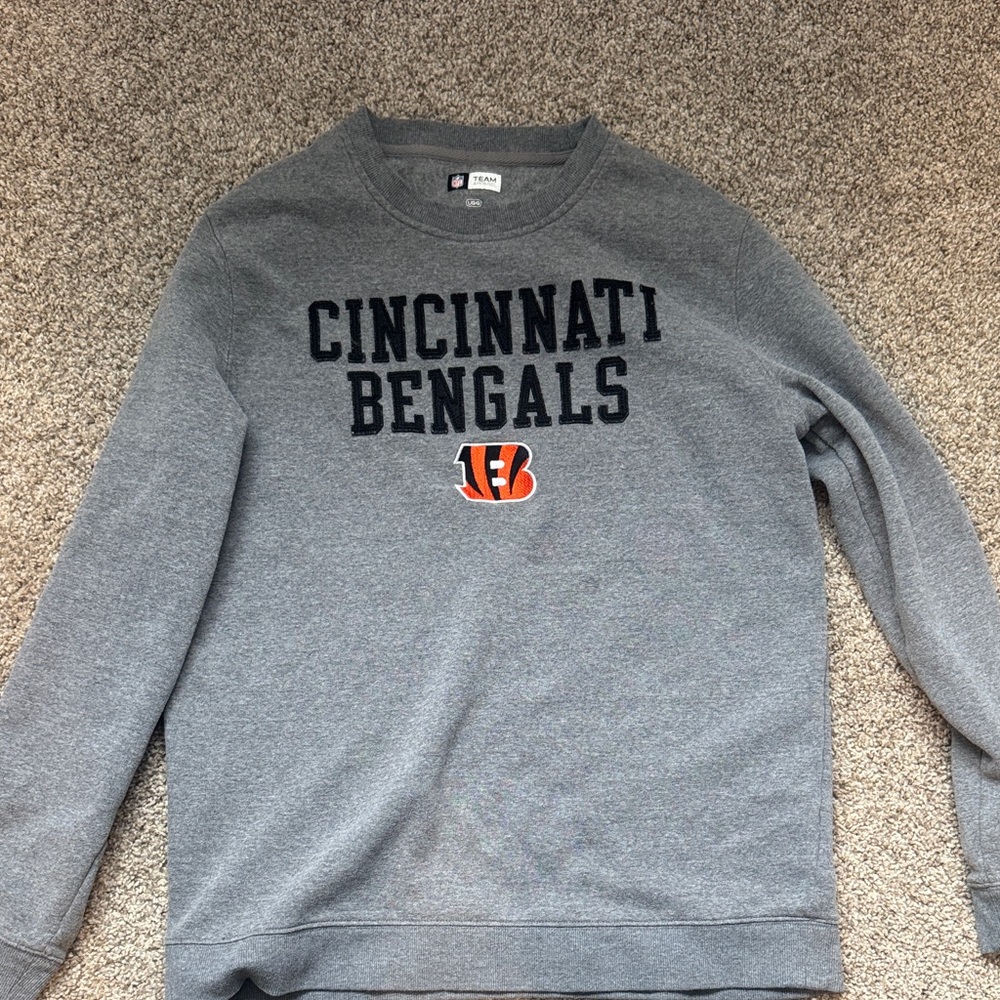 Cincinnati Bengals Gray Sweatshirt